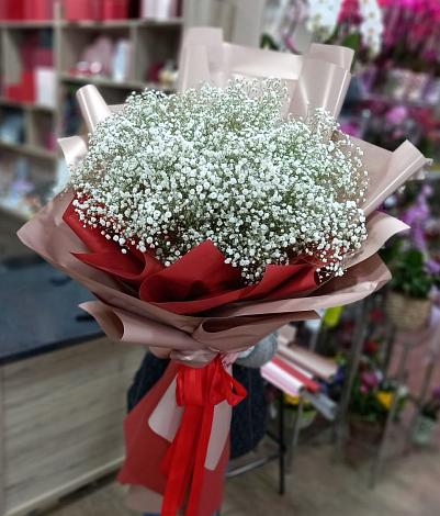 Букет цветов из: Гипсофила в Калашниково