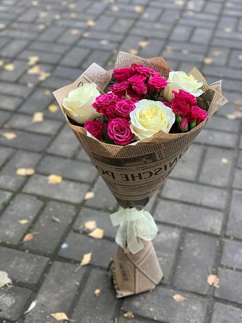 Букет цветов из: Розы в Калашниково